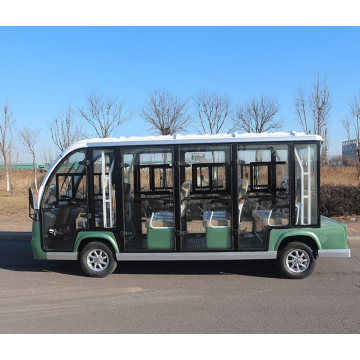 Ce Certificate 11 Seats Enclosed Electric Sightseeing Bus